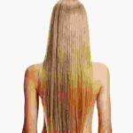 Long Hair Golden Brown Wig